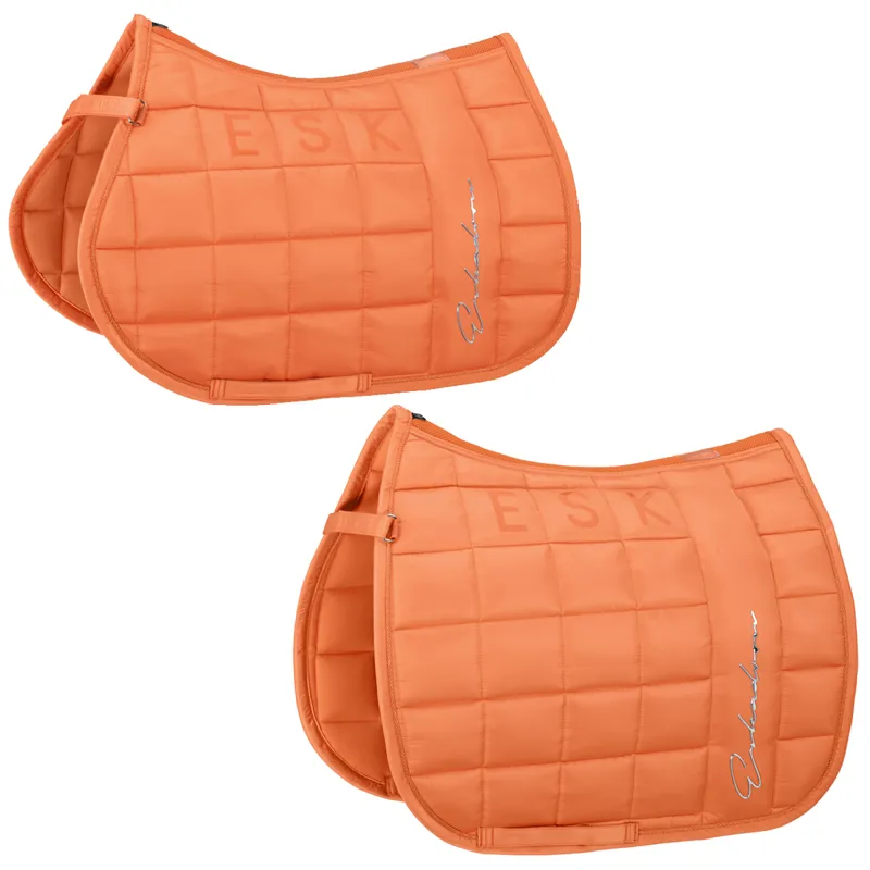 Eskadron Big Square Matt Gloss Saddlecloth Classic Sports SS22 - Soft Peach